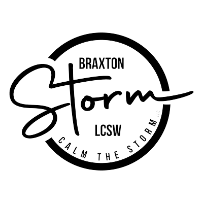 Braxton Storm, LCSW — Calm the Storm LLC logo